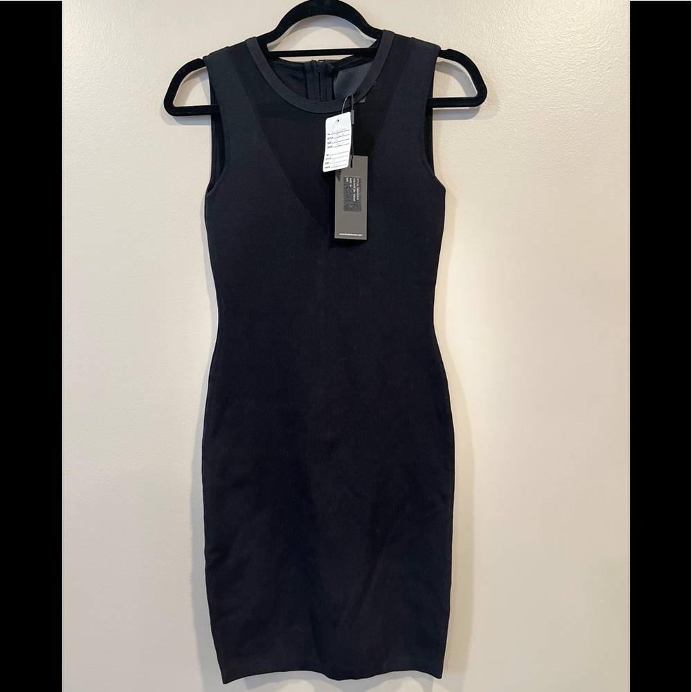 Black Bodycon Mini Dress